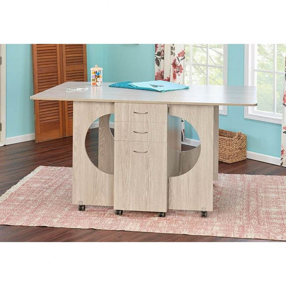 184022_Стол раскройный CUTTING TABLE II, серый дуб