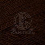 Пряжа для вязания КАМТ Воздушная (25% меринос, 25% шерсть, 50% акрил) 5х100г/370м цв.063 шоколад