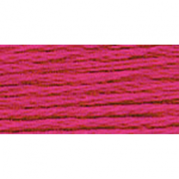 Нитки для вышивания Gamma мулине (0207-0819) 100% хлопок 24 x 8 м цв.0404 малиновый