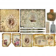 63776_Бумага рисовая "Любовные письма"