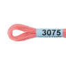 Нитки для вышивания Gamma мулине (3071-3172) 100% хлопок 24 x 8 м цв.3075 ярк.розовый