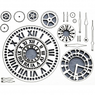 107394_Чип-борд картонный "Часы 1"