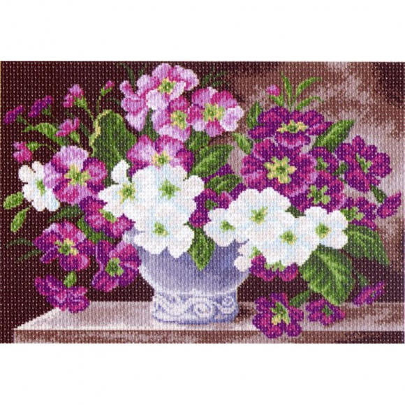 Рисунок на канве МАТРЕНИН ПОСАД арт.37х49 - 1240 Примула