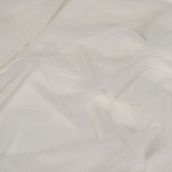 Сетка эластичная KRUZHEVO арт.TBY.068 80г/м? ш.160см цв.004 молочный уп.50м