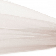 Еврофатин мягкий матовый Hayal Tulle арт.HT.S шир.300см, 100% полиэстер цв.93 уп.5м - молочно-розовый