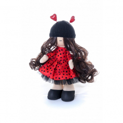 Набор по созданию интерьерной куклы "Кукольная фея" арт.КЛ-5 "Леночка" 33см