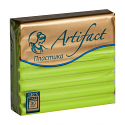 Полимерная глина Артефакт арт.АФ.824111/1334 цв.Сочный киви 56 г