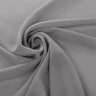 Ткань креп-шифон арт.TBY.8021-053 плот.105г/м2 100% ПЭ шир. 150см цв.53 нежно серый рул.30м Ткань креп-шифон арт.TBY.8021-053 плот.105г/м2 100% ПЭ шир. 150см цв.53 нежно серый рул.30м