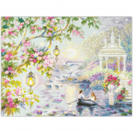 Набор для вышивания ЧУДЕСНАЯ ИГЛА PREMIUM арт.350-765 Удивительный сон 40x31 см Набор для вышивания ЧУДЕСНАЯ ИГЛА PREMIUM арт.350-765 Удивительный сон 40x31 см