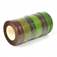 Набор тейп-ленты арт.TBY.MIX2 , цв.ассорти, ширина 10 мм, уп.27.43 м (уп. 12 шт)