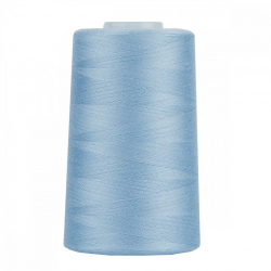 Нитки швейные 40/2 полиэстер 5000 ярд цв.312 голубой MAX
