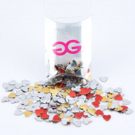 26490_Термоклеевые украшения для декора "Heart 6*6", 1упак. (288шт)