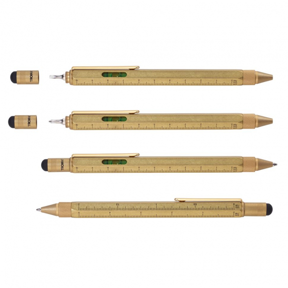 178323_Ручка шариковая TROIKA многофункциональная "CONSTRUCTION"