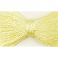 Нитки мулине цв.0202 желтый 12х10м С-Пб
