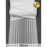 Кружево-стрейч KRUZHEVO арт.TBY.PN7266 шир.240мм цв.001 белый уп.25м