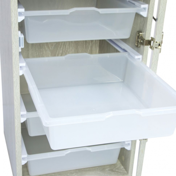 184016_Тумбочка для хранения STORAGE PRO, серый дуб