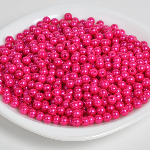 Бусины MAGIC 4 HOBBY круглые перламутр 4мм цв.014 малина уп.50г (1500шт) Бусины MAGIC 4 HOBBY круглые перламутр 4мм цв.014 малина уп.50г (1500шт)