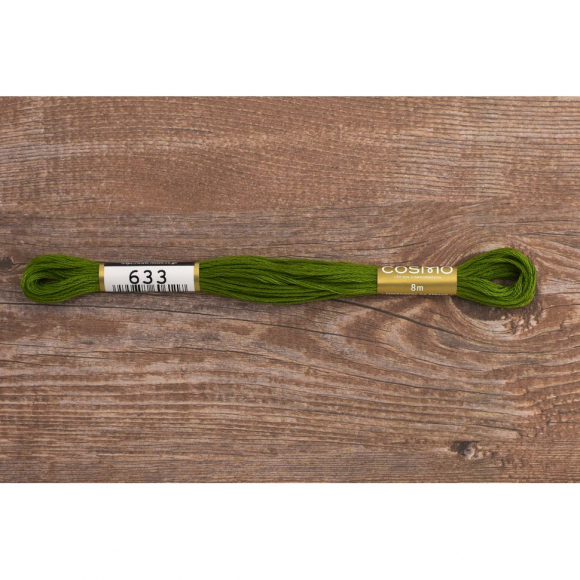 164559_Мулине COSMO однотонный цвет 633