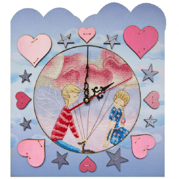 Набор для вышивания НОВА СЛОБОДА арт.РТ6512 Время любви 27х29 см