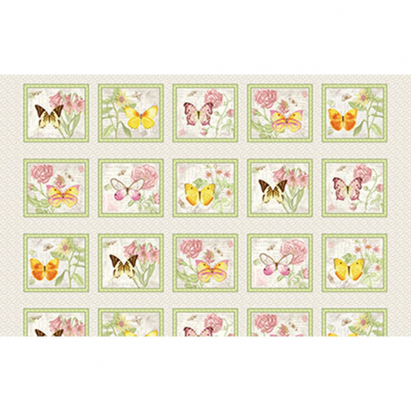 Ткань для пэчворка PEPPY 4705 Panel 135 г/м? 100% хлопок цв.48 уп.60х110 см