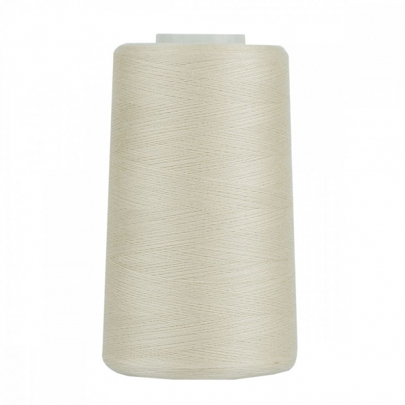 Нитки швейные 50/2 полиэстер 5000 ярд цв.202 экрю MAX