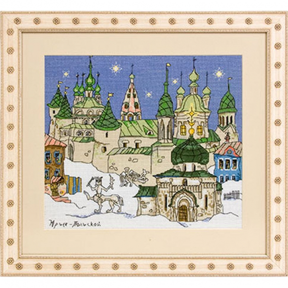 Набор для вышивания PANNA арт. AS-0781 Юрьев-Польский 27х24 см