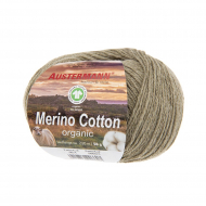 182369_Пряжа Merino Cotton organic, 55% шерсть, 45% хлопок, 50 г, 230 м