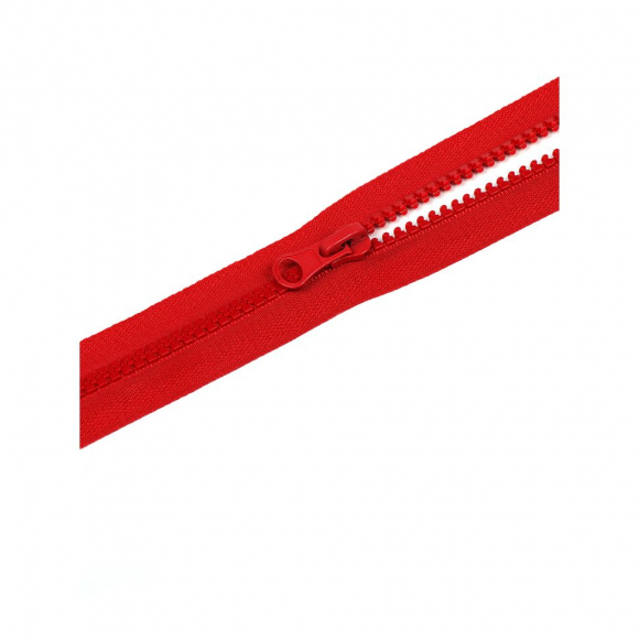 Молния MaxZipper трактор №5 1 замок усил.зв., 80см, цв.F148 красный уп.10шт