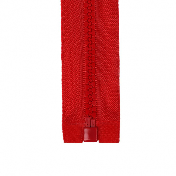 Молния MaxZipper трактор №5 1 замок усил.зв., 80см, цв.F148 красный уп.10шт