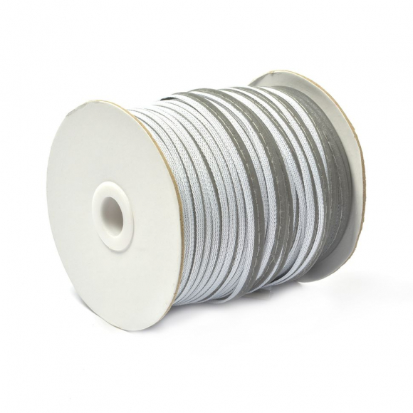 Кант светоотражающий TBY отр.R30 арт.RFL-6002 100%пэ цв.серый уп.65,8м