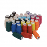 Нитки арт.ТВ.ЕТ-05 #37 спандекс 25м цв.ассорти уп.36 кат.