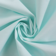 Ткань рубашечная 115 г/м? 65% полиэстер, 35% хлопок шир.150 см арт.Р.24020.04 цв.04 бирюзовый уп.25м
