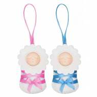 Набор для вышивания РИОЛИС арт.1555АС Малыш 6х9 см