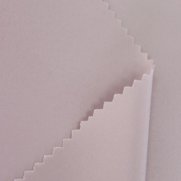 Ткань шелк Армани 90 г кв.м 97% полиэстер, 3% спандекс шир.145см арт.Р.18535.09 цв.09 розовый рул.30м