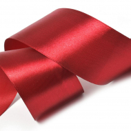 Лента атласная 50мм цв.3088 т.бордовый IDEAL уп.27,4 м