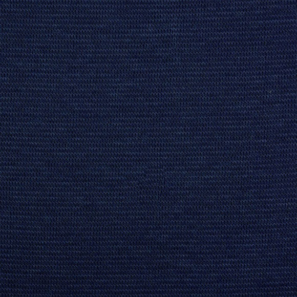 Ткань рибана  гл/крашеный, 215г/м?  95% хл 5%эласт  чулок 80-90см арт.ШН-215955-21 цв.индиго уп.3м