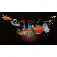 Набор для вышивания PANNA арт. PR-7060 Чердачная гирлянда 33х19 см