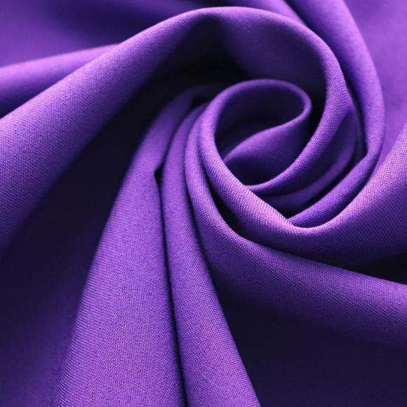 Ткань Пикачу 230 г/м? 95% полиэстер, 5% спандекс шир.148 см арт.Р.15350.10 цв.10 фиолетовый уп.25м