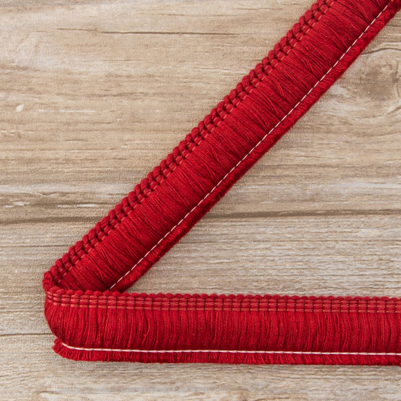 Бахрома декоративная, 30 мм, цвет бордовый Бахрома декоративная, 30 мм, цвет бордовый