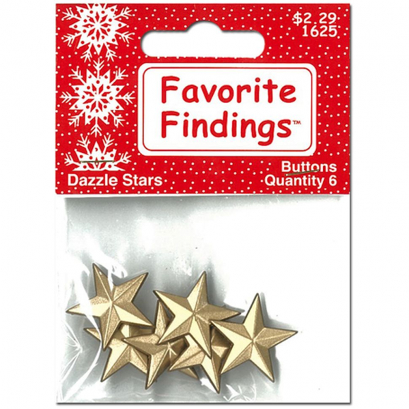 Пуговицы Favorite Findings "Звезды"