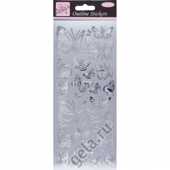 53094_Набор объемных наклеек "Бабочки"