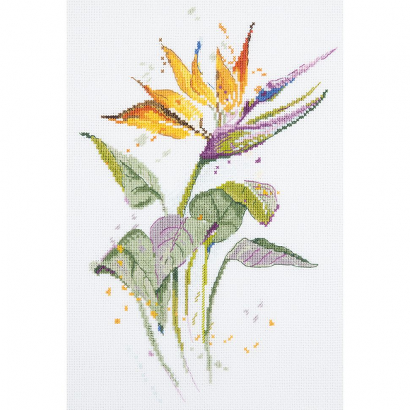 Набор для вышивания PANNA арт. C-1936 Стрелиция 20х30 см Набор для вышивания PANNA арт. C-1936 Стрелиция 20х30 см
