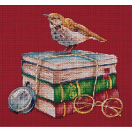 Набор для вышивания PANNA арт. RE-7209 Книгочей 21х19,5 см