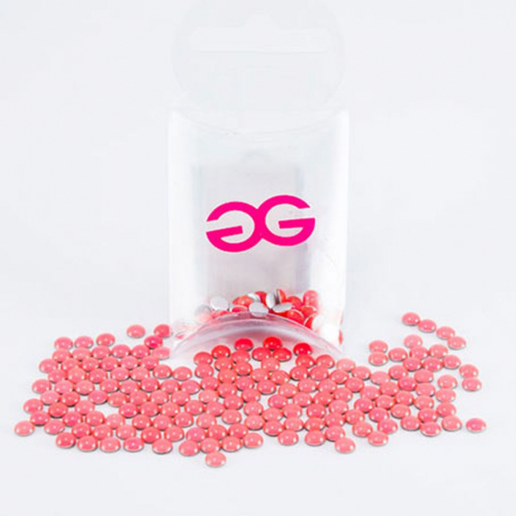 26527_Термоклеевые украшения для декора "Neon Pink Cabochons", 1упак. (72шт) 26527_Термоклеевые украшения для декора "Neon Pink Cabochons", 1упак. (72шт)