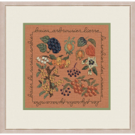 189479_Набор для вышивания "Autumn Flowers" (Осенние цветы), 13 х 14 см