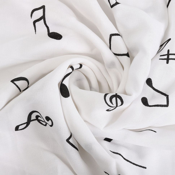 Ткань Штапель  TBY Vi-210814-с1 плот 110г/м2 100% вискоза шир. 145 см цв.с1 белый рул.25м