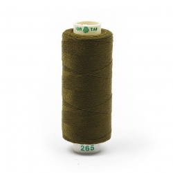 Нитки Dor Tak бытовые 40/2 полиэстер 366м цв.265 оливковый