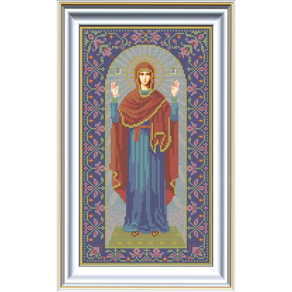 Набор для вышивания бисером Икона Божьей Матери «Нерушимая стена» Набор для вышивания бисером Икона Божьей Матери «Нерушимая стена»