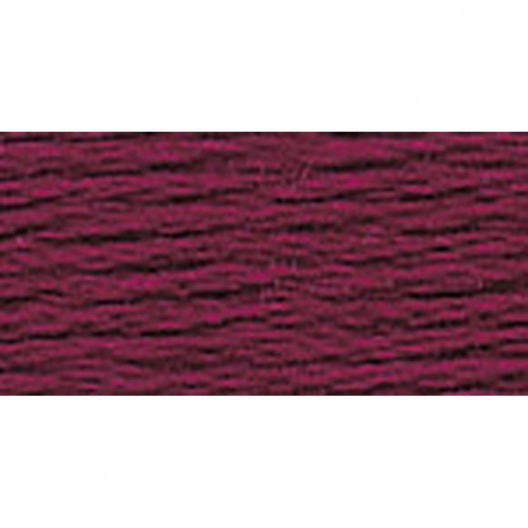 Нитки для вышивания Gamma мулине (0207-0819) 100% хлопок 24 x 8 м цв.0406 вишневый