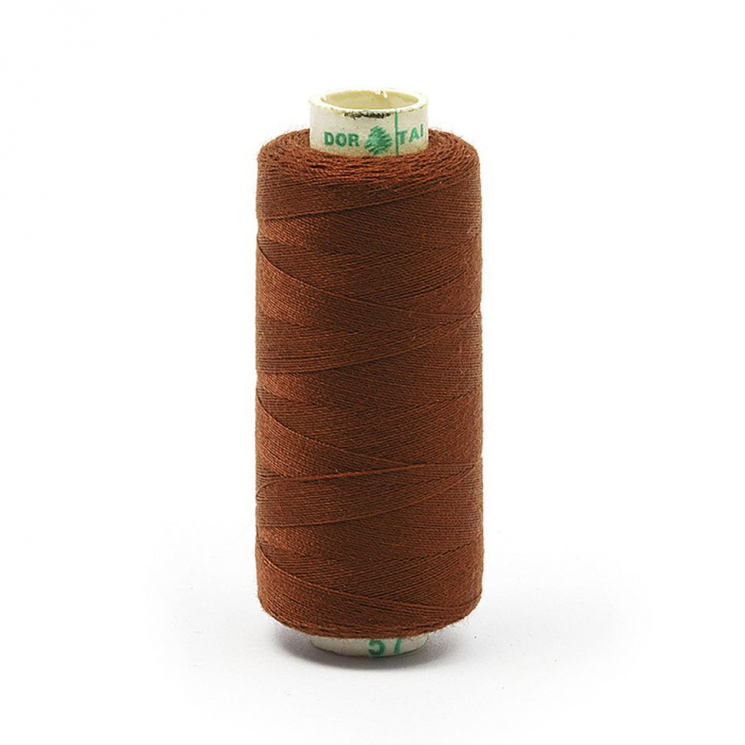 Нитки Dor Tak бытовые 40/2 полиэстер 366м цв.571 св.коричневый